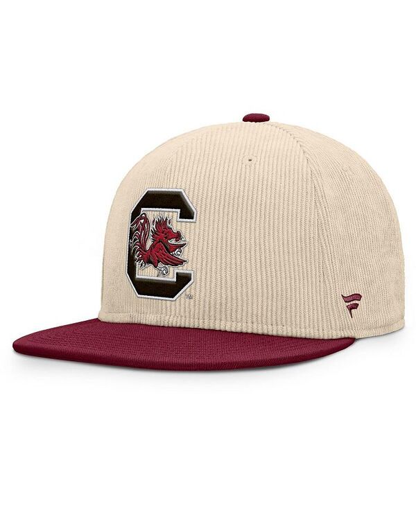 【送料無料】 ファナティクス メンズ 帽子 アクセサリー Men's Tan South Carolina Gamecocks Catcher Snapback Hat Tan