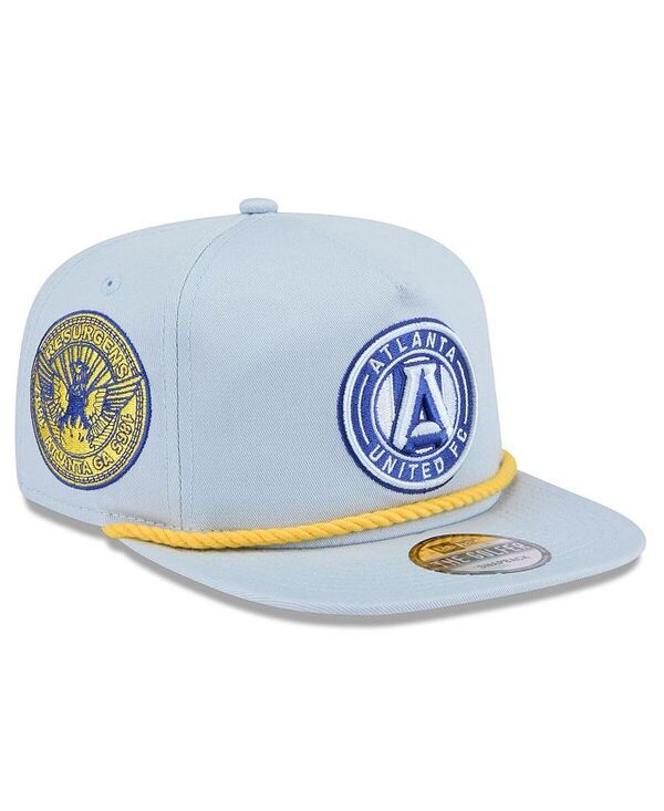 【送料無料】 ニューエラ メンズ 帽子 アクセサリー Men's Light Blue Atlanta United FC 2024 Jersey Hook Golfer Adjustable Hat Light Blue