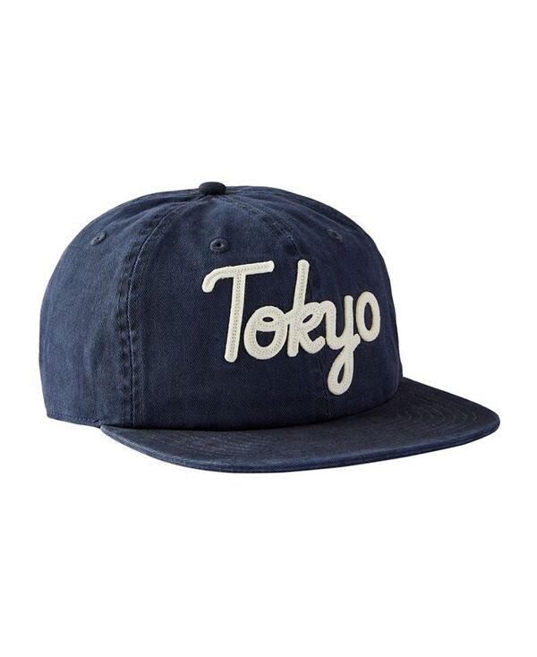 【送料無料】 コットンオン メンズ 帽子 アクセサリー Men's 6 Panel Ball Cap Deep blue Tokyo