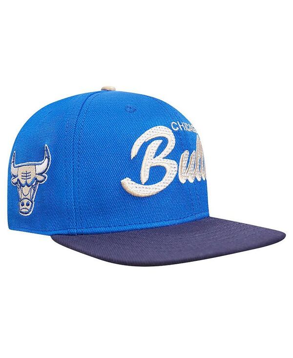 【送料無料】 プロスタンダード メンズ 帽子 アクセサリー Men's Blue/Navy Chicago Bulls Legacy Snapback Hat Blue Navy