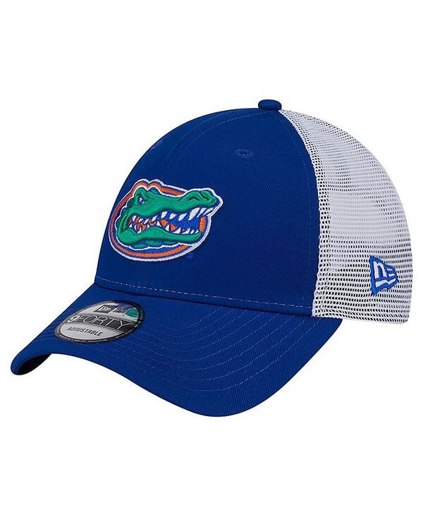 【送料無料】 ニューエラ メンズ 帽子 アクセサリー Men's Royal Florida Gators Trucker 9FORTY Adjustable Hat Royal