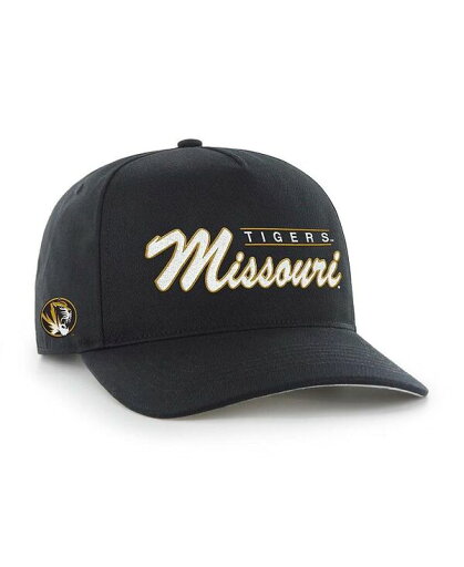 【送料無料】 47ブランド メンズ 帽子 アクセサリー Men's Black Missouri Tigers Double Header Hitch Adjustable Hat Black 【送料無料】 47ブランド メンズ 帽子 アクセサリー Men's Black Missouri Tigers Double Header Hitch Adjustable Hat Black