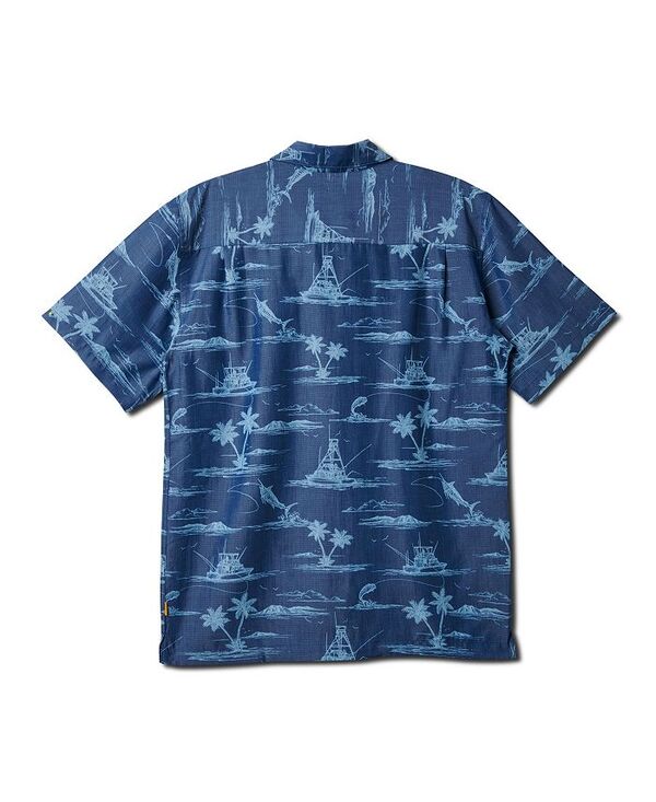 【送料無料】 クイックシルバー ウォーター マン メンズ シャツ トップス Quiksilver Men's Paradise Found Woven Shirt Wave