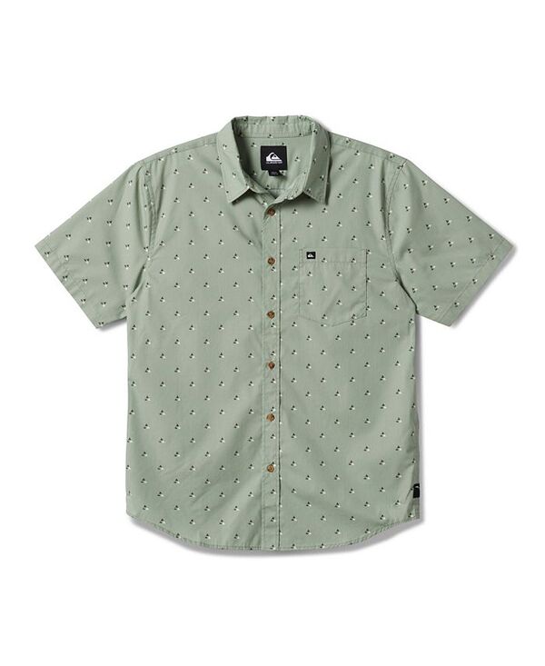 クイックシルバー メンズ トップス シャツ ミニ Quiksilver Men's Kapu Mini Classics Short Sleeve Sh..