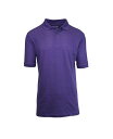【送料無料】 ギャラクシーバイハルビック メンズ ポロシャツ トップス Men's Short Sleeve Pique Polo Shirts Purple
