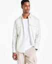 【送料無料】 アルファニ メンズ シャツ トップス Men's Owen Regular-Fit Button-Down Shirt Vintage White