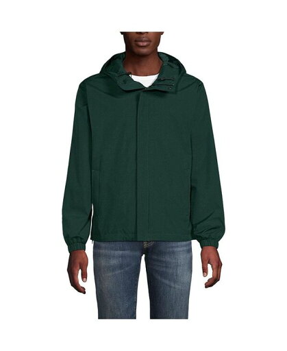 【送料無料】 ランズエンド メンズ ジャケット・ブルゾン アウター Men's Squall Waterproof Packable Rain Jacket Lush forest 【送料無料】 ランズエンド メンズ ジャケット・ブルゾン アウター Men's Squall Waterproof Packable Rain Jacket Lush forest
