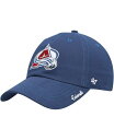 【送料無料】 47ブランド レディース 帽子 アクセサリー Women's Blue Colorado Avalanche Miata Clean Up Adj...