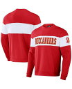 【送料無料】 ファナティクス メンズ パーカー・スウェット アウター Men's NFL x Darius Rucker Collection by Red Distressed Tampa Bay Buccaneers Team Color and White Pullover Sweatshirt Red