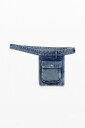 【送料無料】 デジグアル レディース ベルト アクセサリー Women's Denim pocket belt Light blue