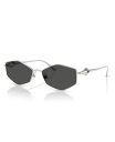 【送料無料】 ジミーチュー レディース サングラス・アイウェア アクセサリー Women's Large Sunglasses JC4017 Silver(4)