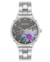 【送料無料】 ナインウェスト レディース 腕時計 アクセサリー Women's Quartz Silver-Tone Metal Alloy Delicate ...