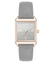 【送料無料】 ナインウェスト レディース 腕時計 アクセサリー Women's Quartz Rectangular Rose Gold-Tone and Gr...