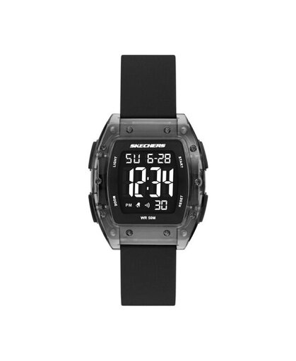 【送料無料】 スケッチャーズ レディース 腕時計 アクセサリー Women's Sawtelle Digital Black Polycarbonate Watch Black 【送料無料】 スケッチャーズ レディース 腕時計 アクセサリー Women's Sawtelle Digital Black Polycarbonate Watch Black