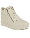 【送料無料】 ナインウェスト レディース スニーカー シューズ Women's Tons High Top Hidden Wedge Sneakers Ivory Lace(4)