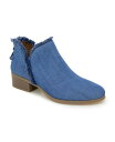 【送料無料】 ケネスコール レディース ブーツ・レインブーツ シューズ Women's Side Skip Shooties Denim