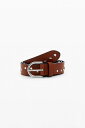 【送料無料】 デジグアル レディース ベルト アクセサリー Women's Studded belt Brown