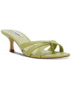 【送料無料】 スティーブ マデン レディース サンダル シューズ Women's Cary Strappy Kitten-Heel Mule Sandals Sage(4)