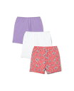 【送料無料】 コンフォート チョイス レディース パンツ アンダーウェア Plus Size Stretch Cotton Boxer 3-Pack Coral...
