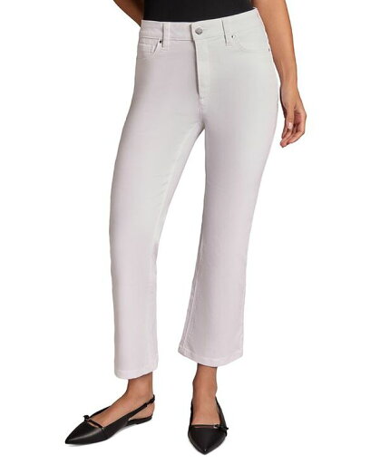 【送料無料】 ジョーンズニューヨーク レディース デニムパンツ ボトムス Petite High Rise Kick Flare Cropped Jeans White 【送料無料】 ジョーンズニューヨーク レディース デニムパンツ ボトムス Petite High Rise Kick Flare Cropped Jeans White