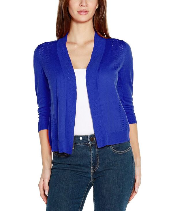 ̵ ٥ǥ ǥ ˥åȡ  Women's 3/4 Sleeve Open Front Cardig...