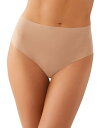 【送料無料】 ビーテンプテッド レディース パンツ アンダーウェア b.bare Hi-Waist Thong Underwear 979267 Chai(4)