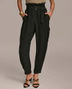 【送料無料】 ダナ キャラン ニューヨーク レディース カジュアルパンツ ボトムス Donna Karan Women's Belted Cargo Pants...