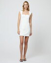 【送料無料】 フレンチコネクション レディース ワンピース トップス Women's Whisper Notched Square Neck Dress Sum...