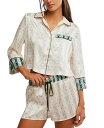 【送料無料】 フリーピープル レディース ナイトウェア アンダーウェア Women's Pillow Talk Short Pajama Set Harbor ...