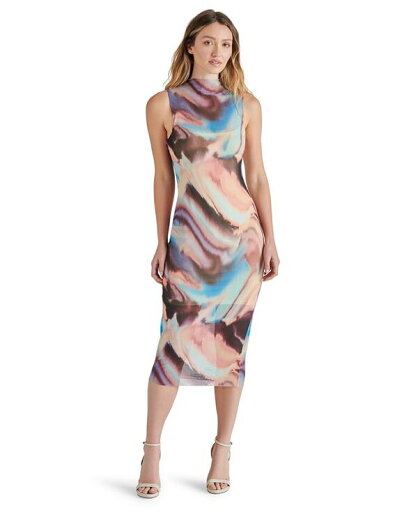 【送料無料】 スティーブ マデン レディース ワンピース トップス Women's Sidra Mock-Neck Sleeveless Dress Desert Pink 【送料無料】 スティーブ マデン レディース ワンピース トップス Women's Sidra Mock-Neck Sleeveless Dress Desert Pink