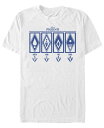 フィフスサン メンズ Tシャツ トップス Men's Elemental Short Sleeve Crew T-shirt White