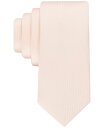 【送料無料】 カルバンクライン メンズ ネクタイ アクセサリー Men's Unison Solid Tie Peach