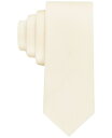 【送料無料】 カルバンクライン メンズ ネクタイ アクセサリー Men's Unison Solid Tie Yellow