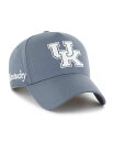 【送料無料】 47ブランド メンズ 帽子 アクセサリー Men's Gray Kentucky Wildcats Foundation Offside Adju...