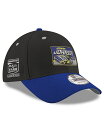 【送料無料】 ニューエラ メンズ 帽子 アクセサリー Men's Black/Royal Jimmie Johnson NASCAR Hall of Fame Class of 2024 9FORTY Adjustable Hat Black Royal(4)