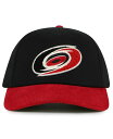 【送料無料】 アメリカンニードル メンズ 帽子 アクセサリー Men's Black/Red Carolina Hurricanes Burnett Adjus...