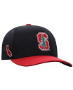 【送料無料】 トップオブザワールド メンズ 帽子 アクセサリー Men's Black Stanford Cardinal Reflex Fitted Hat ...