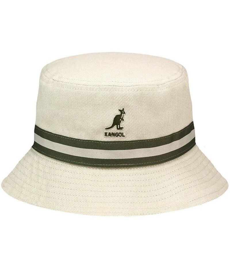 【送料無料】 カンゴール メンズ 帽子 アクセサリー Men's Stripe Lahinch Bucket Hat Beige