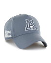 【送料無料】 47ブランド メンズ 帽子 アクセサリー Men's Gray Arizona Wildcats Foundation Offside Adjus...