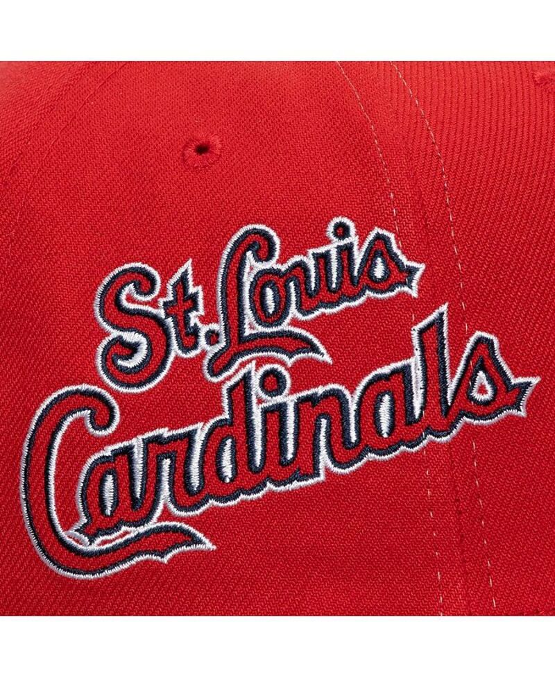 【送料無料】 ミッチェル&ネス メンズ 帽子 アクセサリー Men's Red St. Louis Cardinals Big Time Snapback Hat Red