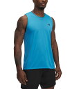 【送料無料】 アンダーアーマー メンズ タンクトップ トップス Men's UA Tech Performance Tank Ether Blue / / Bl...