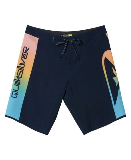 【送料無料】 クイックシルバー メンズ ハーフパンツ・ショーツ 水着 Men's Surfsilk Holmes 20 Swimsuit Shorts Dark Navy Prnt 4