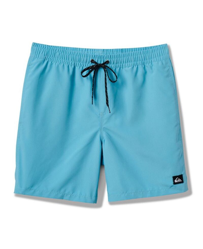 【送料無料】 クイックシルバー メンズ ハーフパンツ・ショーツ 水着 Men's Everyday Solid Volley 17 Nb Shorts Aqua Blue