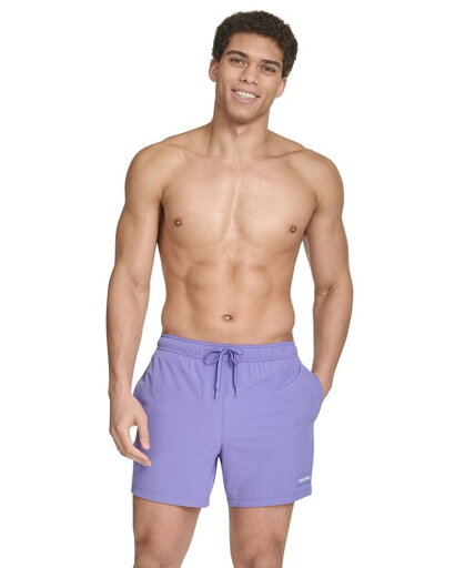 【送料無料】 カルバンクライン メンズ ハーフパンツ・ショーツ 水着 Men's Core Euro Regular-Fit Quick-Dry 5" Swim Trunks with Compression Short Liner Periwinkle 【送料無料】 カルバンクライン メンズ ハーフパンツ・ショーツ 水着 Men's Core Euro Regular-Fit Quick-Dry 5" Swim Trunks with Compression Short Liner Periwinkle