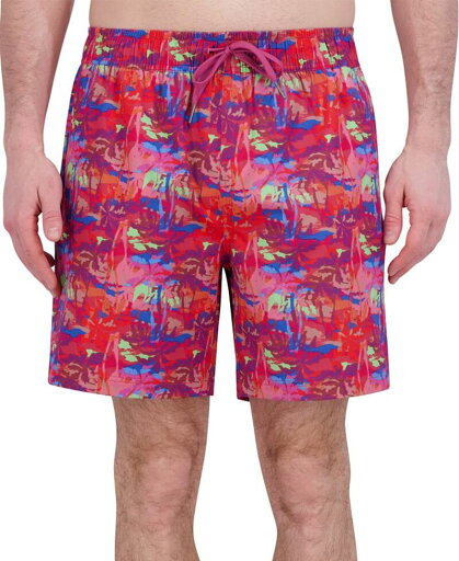 【送料無料】 ロバートグラハム メンズ ハーフパンツ・ショーツ 水着 Men's Drew Floral Print Drawstring 7" Swim Trunks Palm Trees 【送料無料】 ロバートグラハム メンズ ハーフパンツ・ショーツ 水着 Men's Drew Floral Print Drawstring 7" Swim Trunks Palm Trees
