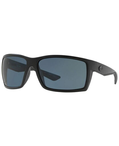 【送料無料】 コスタデルマール メンズ サングラス・アイウェア アクセサリー Polarized Sunglasses REEFTON 64 BLACK BLACK/GREY 【送料無料】 コスタデルマール メンズ サングラス・アイウェア アクセサリー Polarized Sunglasses REEFTON 64 BLACK BLACK/GREY