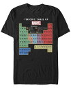 【送料無料】 フィフスサン メンズ Tシャツ トップス Marvel Men's Comic Collection Periodic Table of Hero...