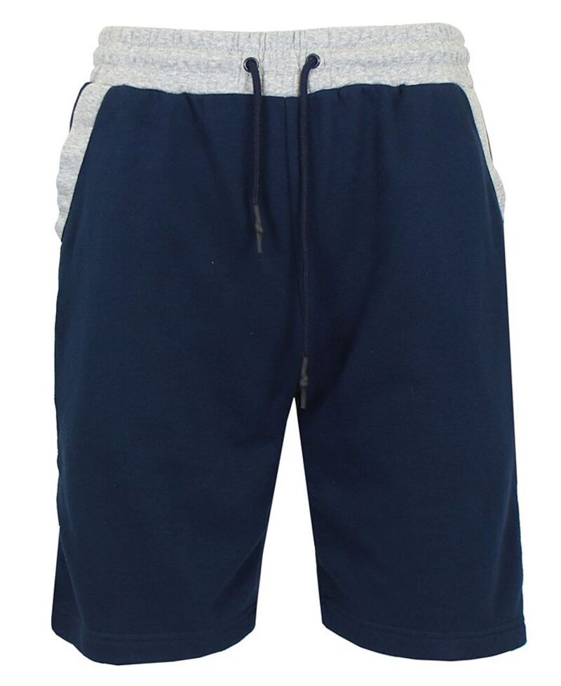 【送料無料】 ギャラクシーバイハルビック メンズ ハーフパンツ・ショーツ ボトムス Men's French Terry Jogger Sweat Lounge Shorts Navy Gray