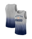 【送料無料】 ファナティクス メンズ タンクトップ トップス Men's Gray Navy Houston Astros Our Year Tank Top ...