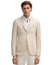 【送料無料】 ヒューゴボス メンズ ジャケット・ブルゾン ブレザー アウター Men's Linen-Cotton Slim-Fit Blazer Open W...
